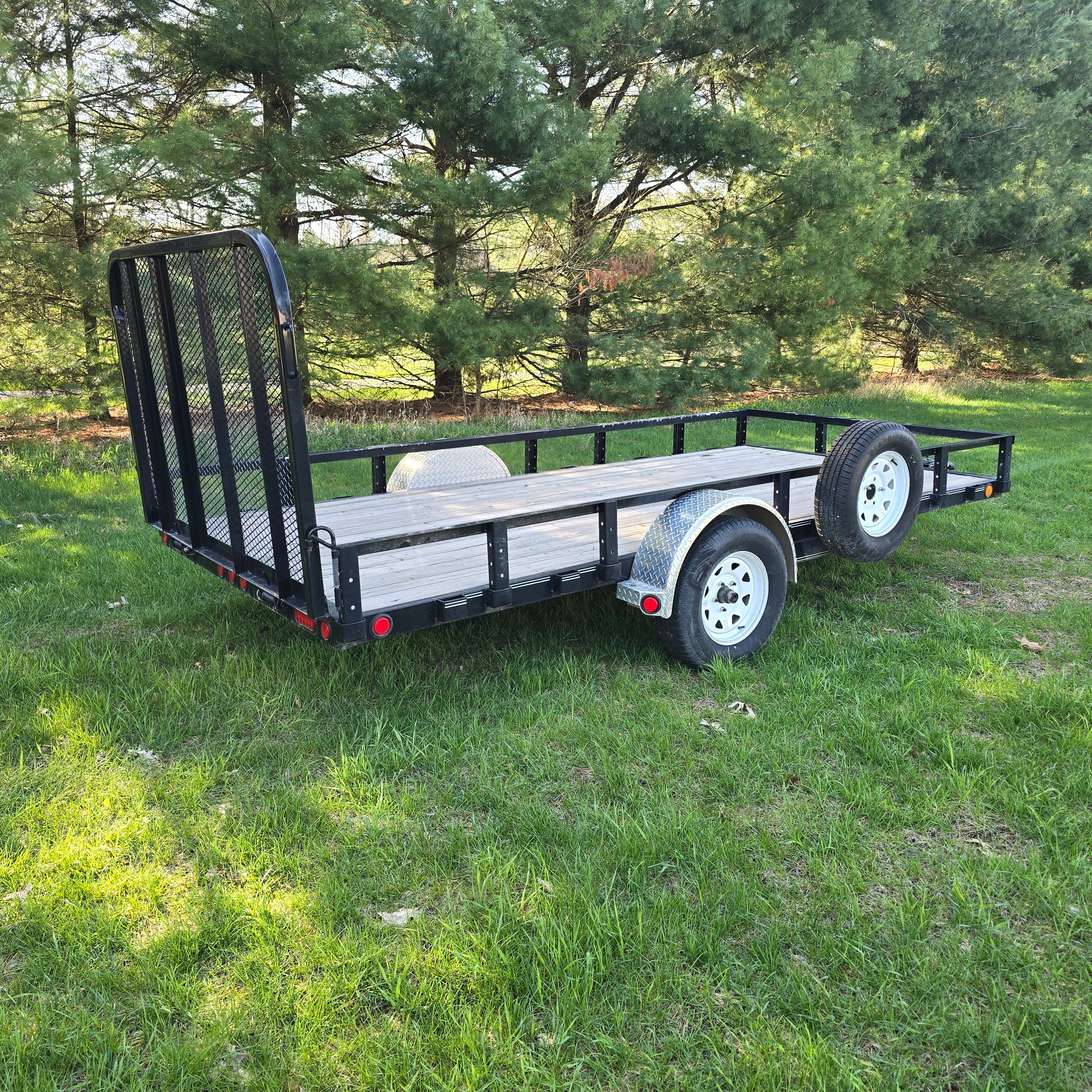 2017 PJ 7714 14ft Utility Trailer thumbnail 2